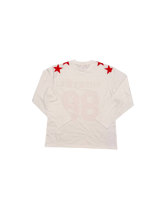 Supreme x Playboy 88 Long Sleeve Top – White/Red