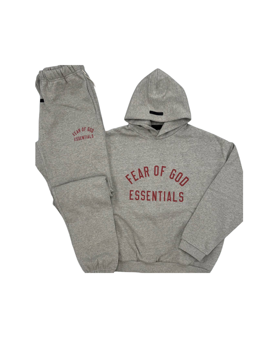 Fear of God Essentials FW24 Dark Heather Tracksuit