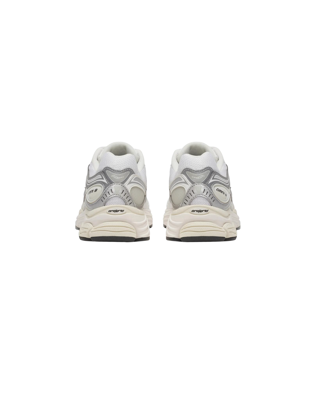 Saucony ProGrid Omni 9 Ivory/Silver Trainers