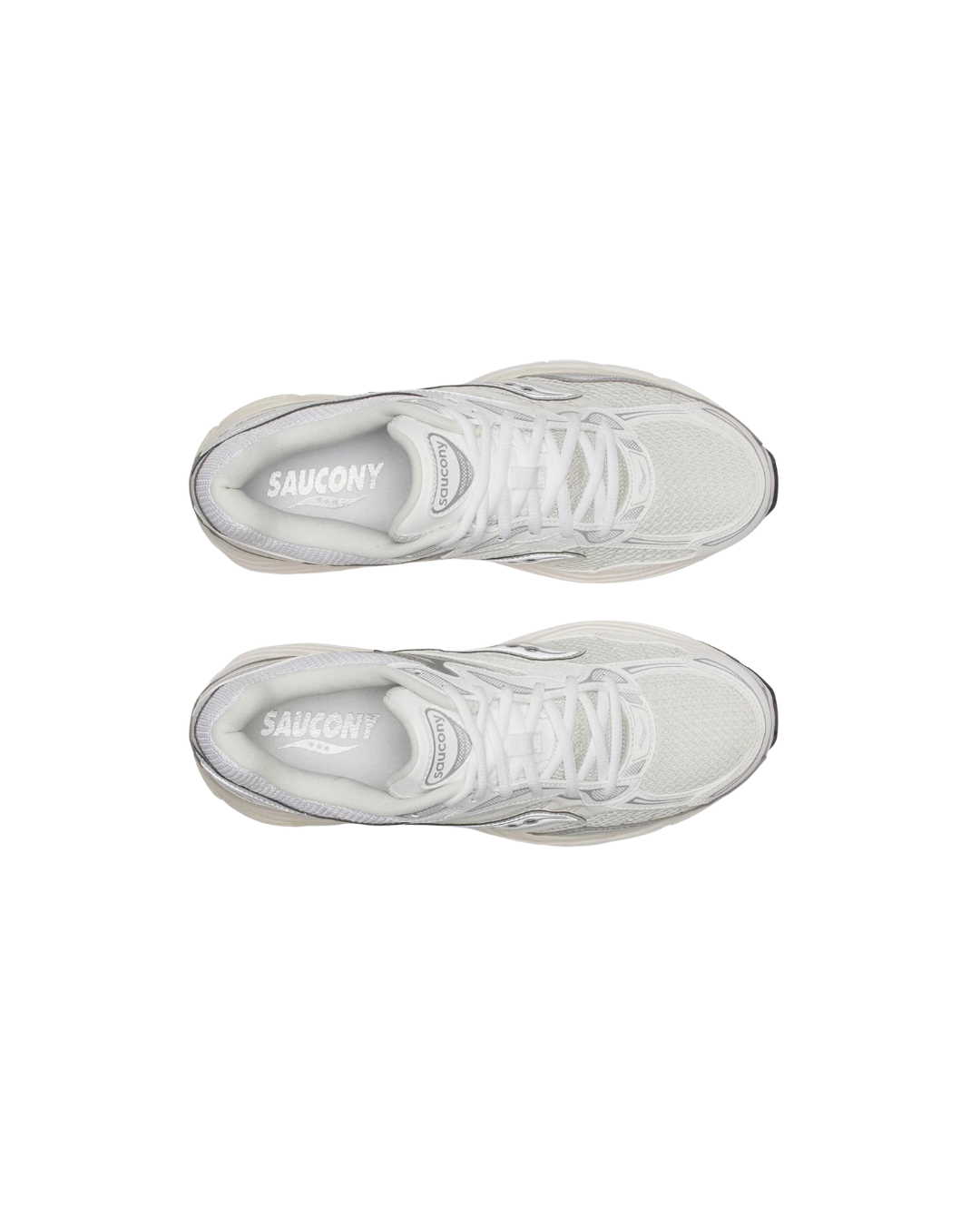 Saucony ProGrid Omni 9 Ivory/Silver Trainers