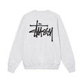 Stussy basic logo crewneck in grey