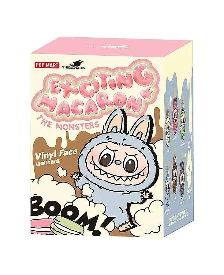 Pop Mart Labubu Macaron Vinyl Face Blind Box