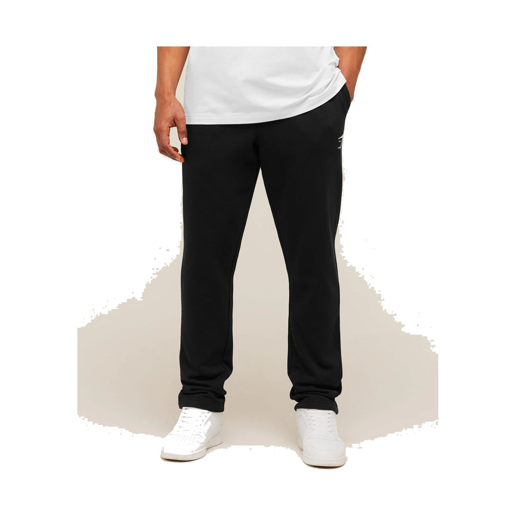 Gymshark Crest tapered joggers in black