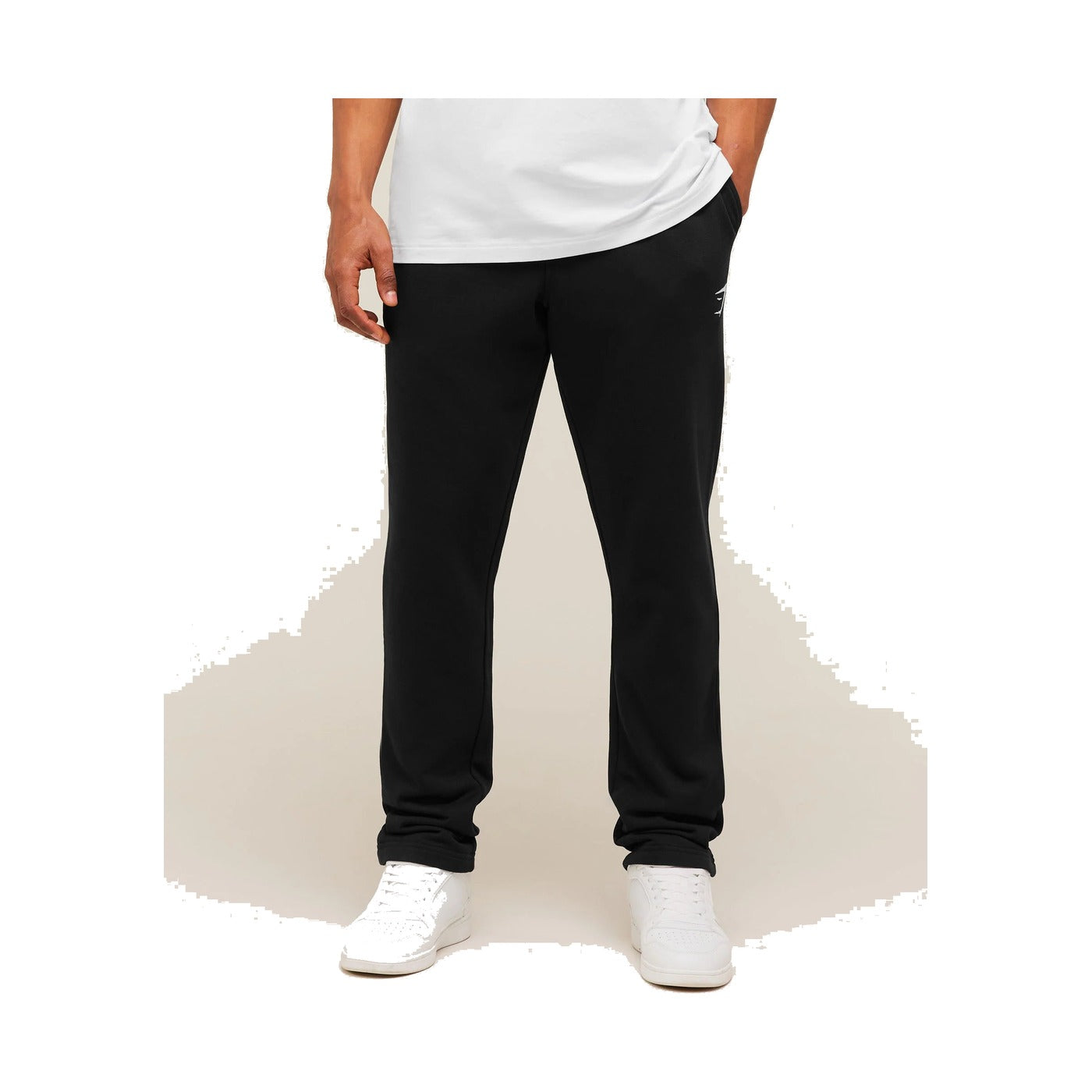 Crest Tapered Joggers | Black