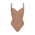 SKIMS sculpting bodysuit in sienna