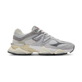 New Balance 9060 in grey and silver, side profile