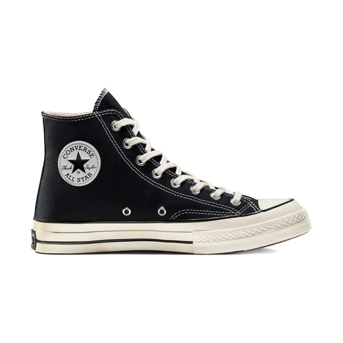 Converse Chuck 70 High in black, side profile