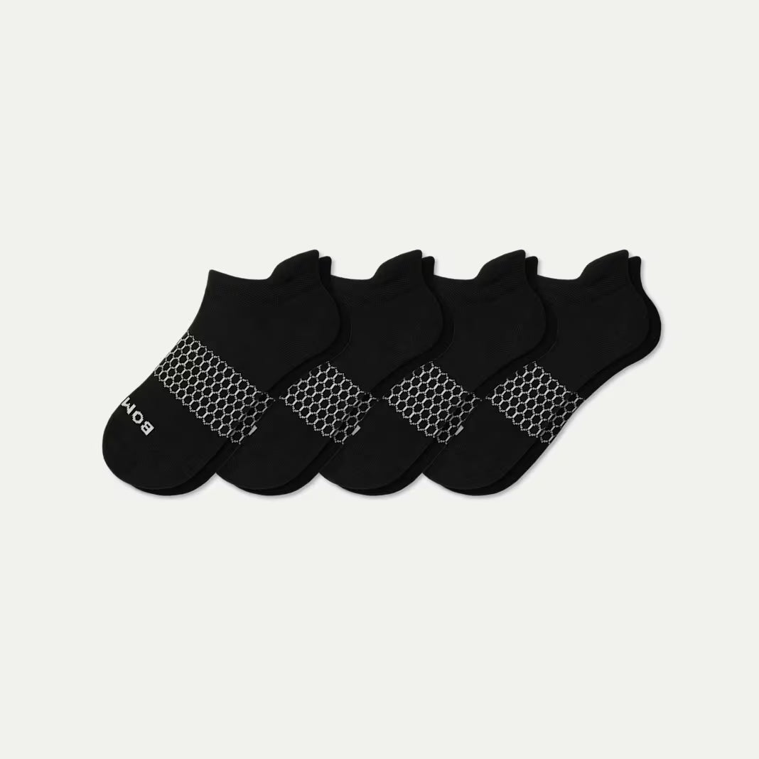 Bombas Ankle Sock 4-Pack | Black
