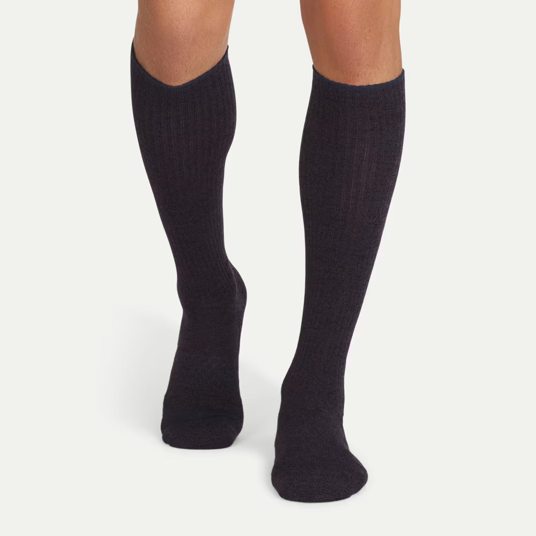 Bombas Merino Wool Crew Sock | Charcoal