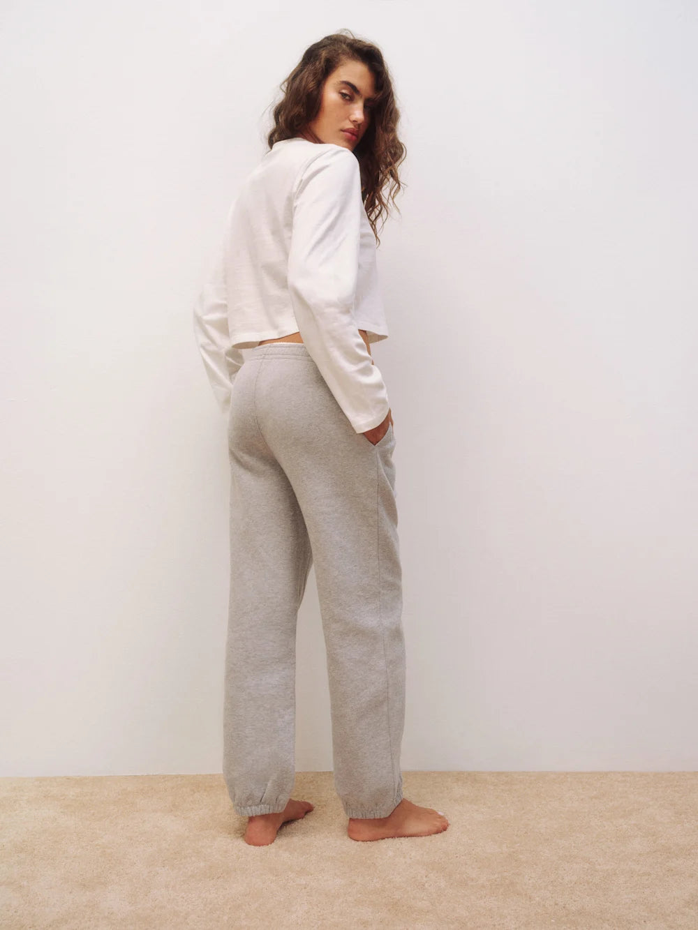 Boyfriend Sweatpant | Heather Grey