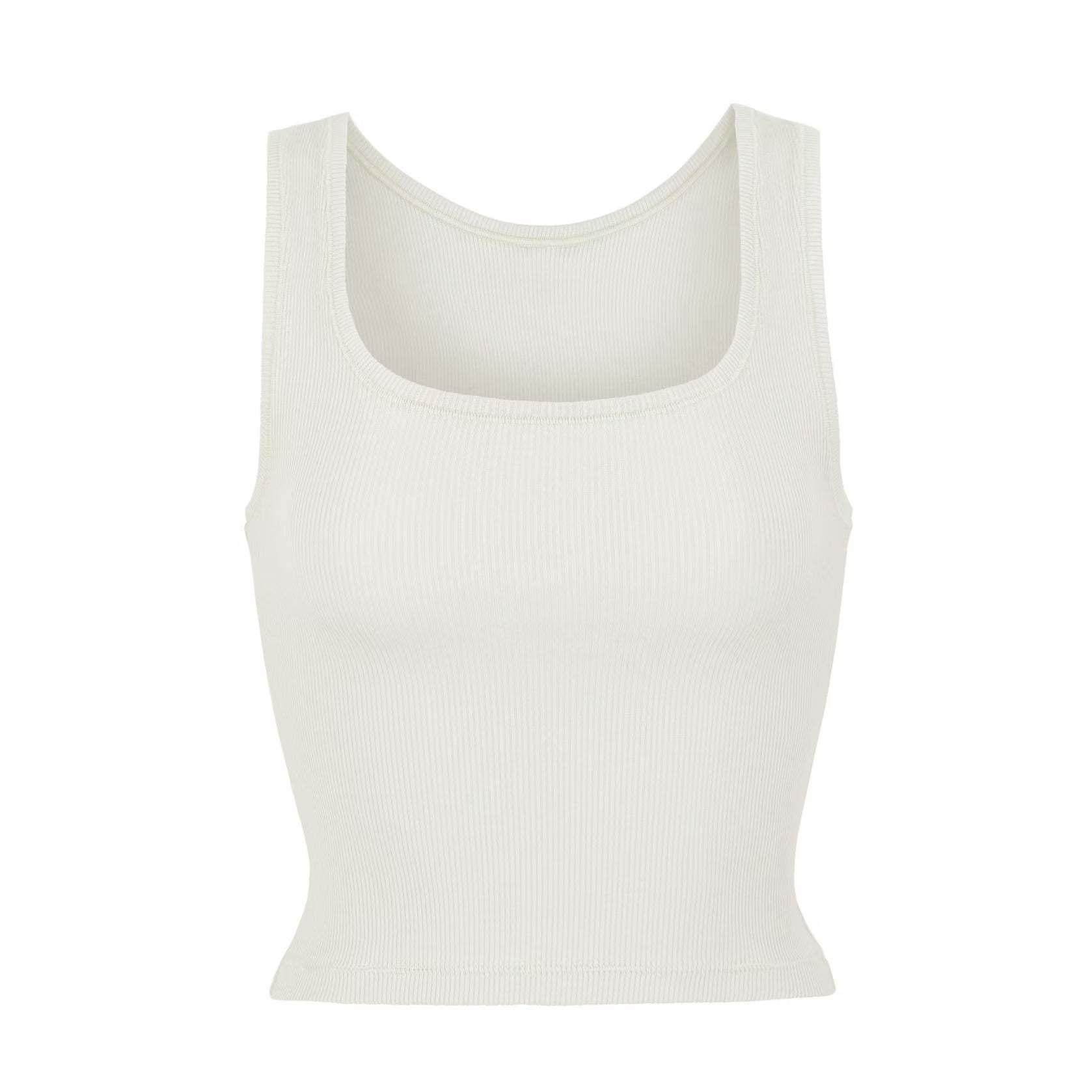 Cotton Rib Tank | Bone