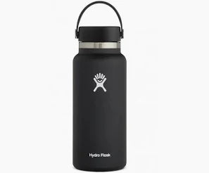 Hydro Flask Wide Mouth 32oz | Black