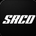 SRCD logo icon, white wordmark on black rounded square
